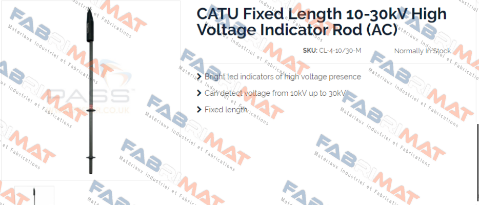 CL4-10/30-M obsolete, replaced by CL-465-10/30-M Catu