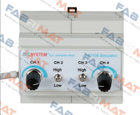 P/N: 1AC0036 Type: PT100 SIMULATOR Tecsystem