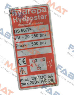 DS-507/F-350 Hydropa Hydrostar