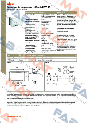 P/N: D4780041 Type: ETR 78.005  Alre