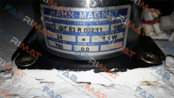 GTR063.005515 HAHN-MAGNET (Kendrion)