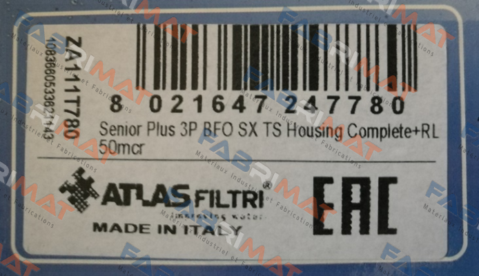 SENIOR PLUS 3P BFO SX TS  Atlas Filtri