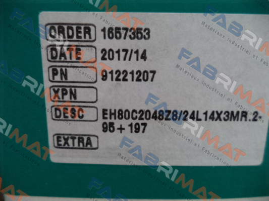 EH80C2048Z8/24L14X3MR.295+197 Eltra Encoder