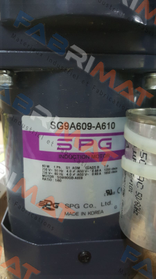 SG9A609-A610  OEM  Spg Motor