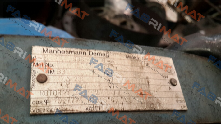 Bearing felt for 7/730479  Mannesmann-Demag