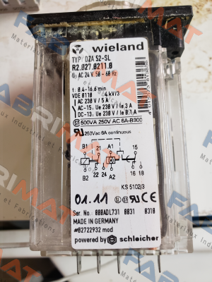 DZA52-SL 30H Wieland Electric