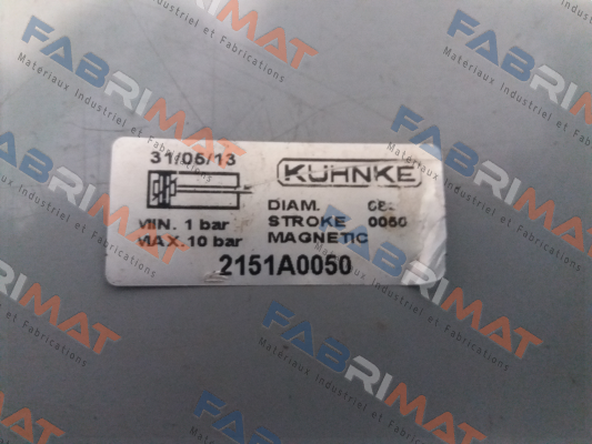 P/N: 120.000658, Type: 21.51A.0050 Kuhnke