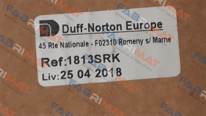 1813SRK Duff Norton