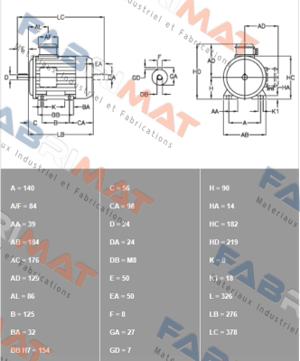 THE90 LA-4 Icme Motor