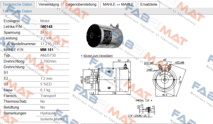 AMJ 573O Mahle