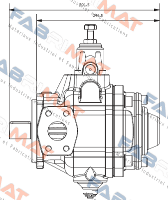 P/N: 6044238-001 Type: VVSL2-40-S-RFRM-30-CCW-10 Vickers (Eaton)