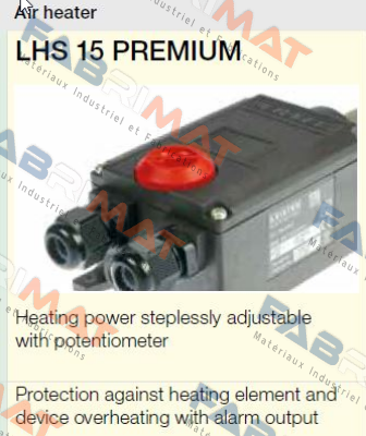 P/N: 139.893 Type: LHS 15 PREMIUM Leister