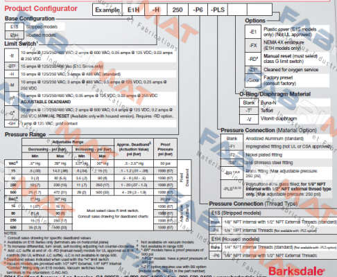 E1H-M15-F1-T Barksdale