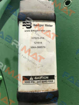 H702S-010 Badger Meter