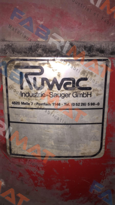 DS 1220 U Ruwac