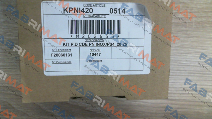 KPNI420 0514 Meca-Inox