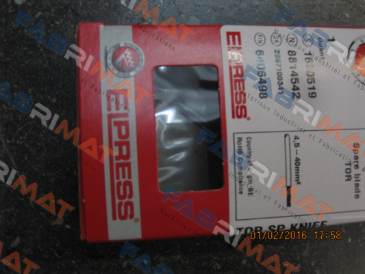 TOR SP KNIFE  Elpress