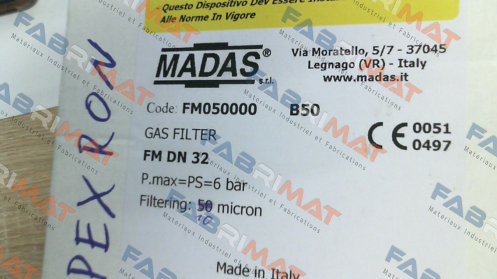 FM050000 B10 Madas