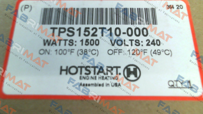 TPS152T10-000 Hotstart