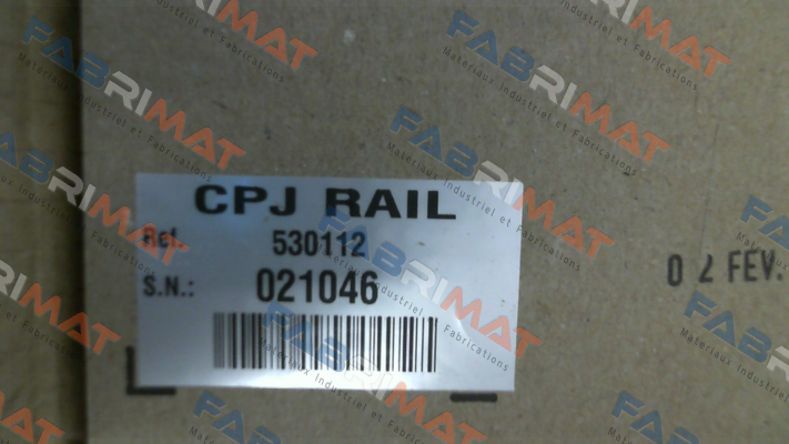 P/N: 530112, Type: CPJ RAIL DIN Scaime