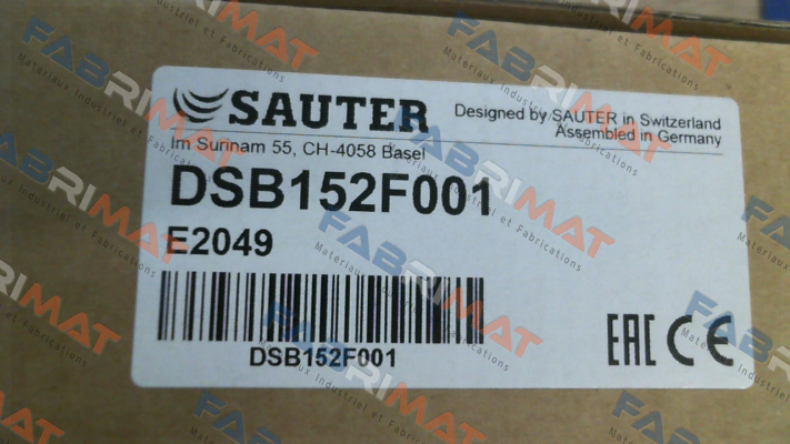 DSB152F001 Sauter