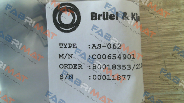 AS-062/050/0 Bruel-Kjaer