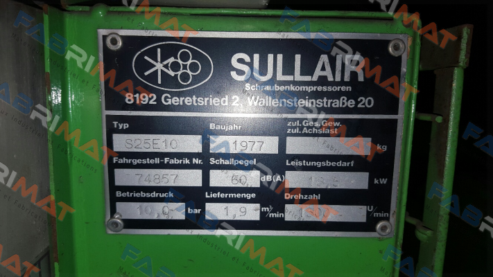 Platine U2 / Zeitkarte für S25 E10  Sullair