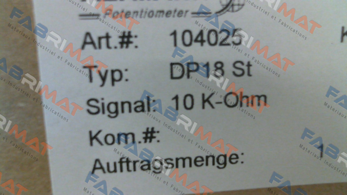 DP18 St 104025 ALTMANN