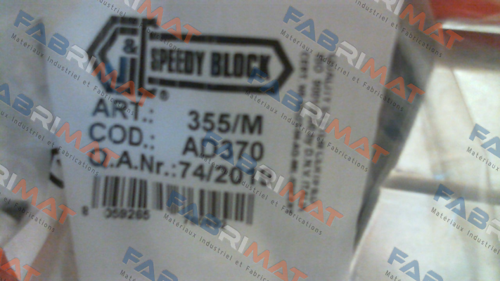 AD370 - 355/M Speedy Block