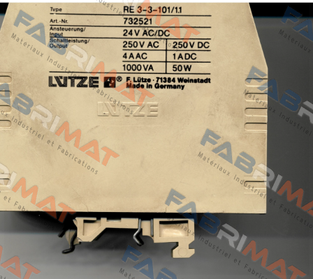 RE 3-3-101/1.1 Luetze