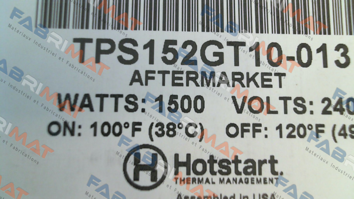 TPS152GT10-013 Hotstart