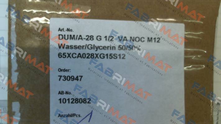 DUM/A-28 G 1/2" (65XCA028XG15S12 ) Meister