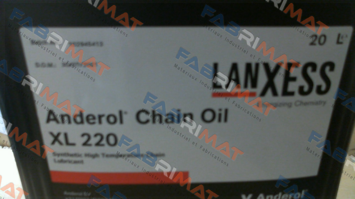 P/N: 0003820267 Type: Chain Oil XL 220 Anderol