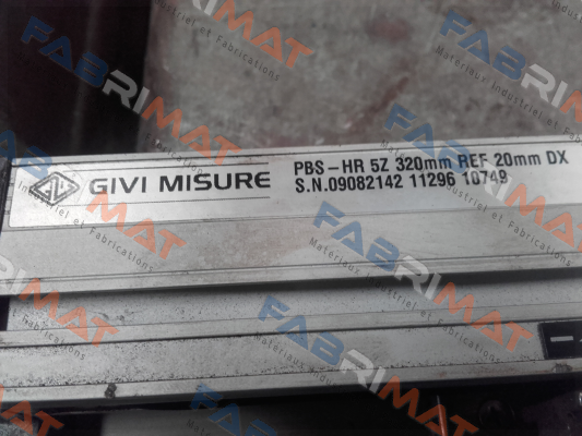 PBS-HR 5Z 00320 05VL M03/S SC Zero ref. 20mm DX    Givi Misure