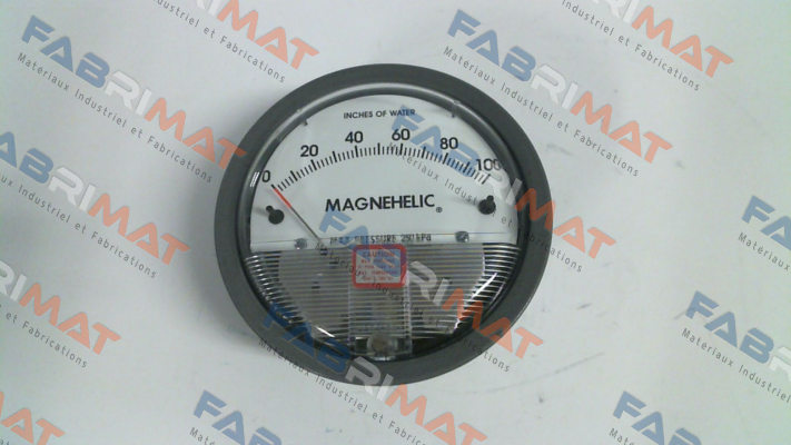 01-20.SKALA (0 ... 100 INCHES OF WATER) Magnehelic