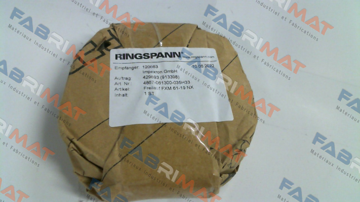 4867-061300-035H33 / FXM 61-19 NX, d 35mm Ringspann