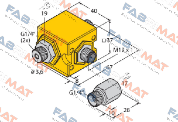 FCIC-G1/4A4P-LIL-H1141/1.0 Turck