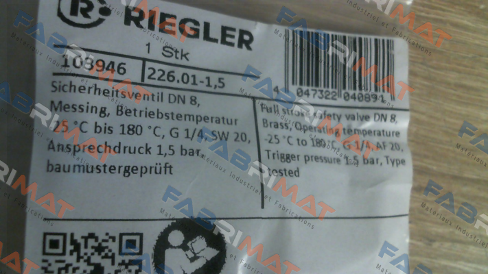 103946 / 226.01-1,5 Riegler