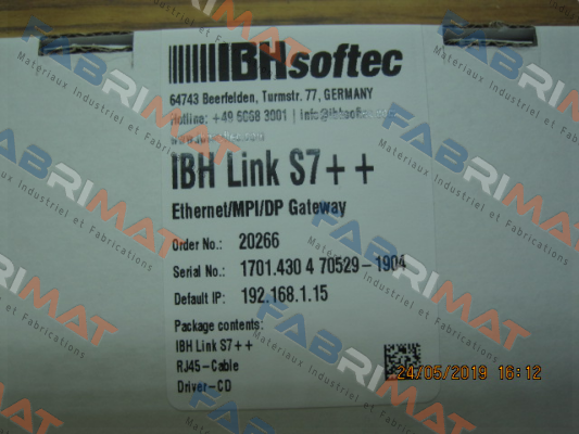 20266 / IBH Link S7++ IBHsoftec