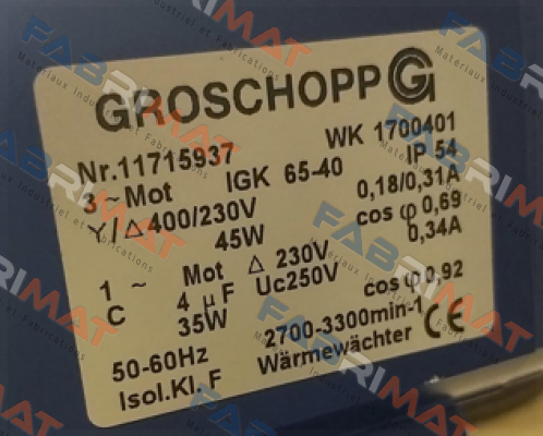 IGKU 65 40 Groschopp