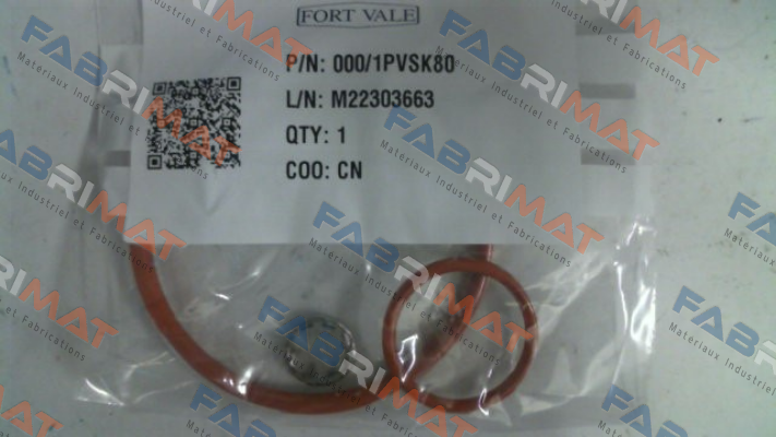 Super Maxi 80mm flange gasket kit (000/1PVSK80) Fort Vale