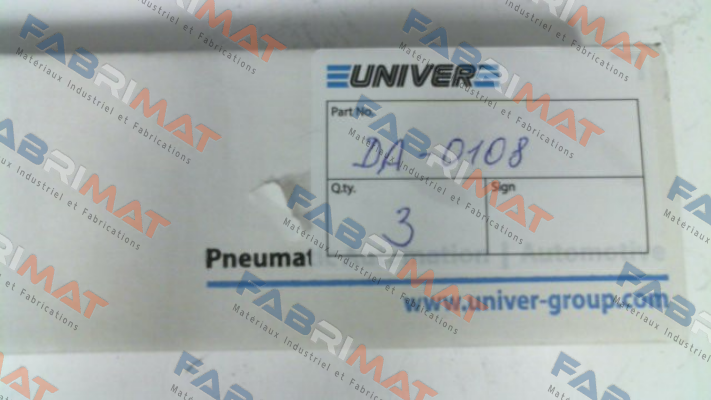 DA-0108 Univer