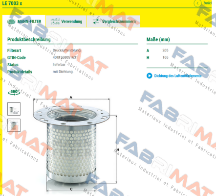 4900153221 Mann Filter (Mann-Hummel)