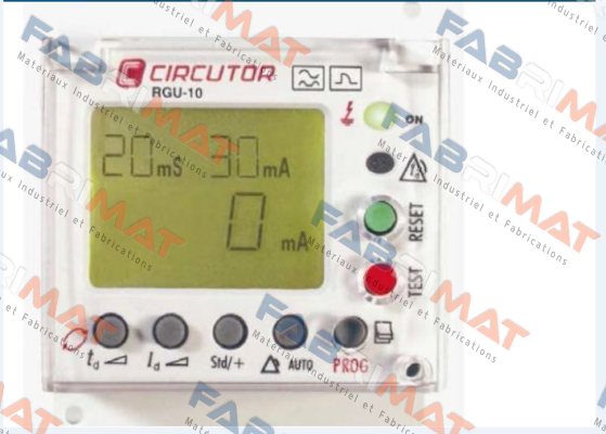 P11941001, type RGU - 10  Circutor