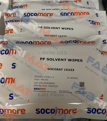 P20301-L038-30-1 - PF SOLVENT 15233 24W*18X38CT30 Socomore