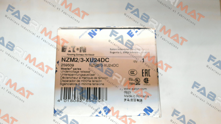 p/n: 259509, Type: NZM2/3-XU24DC Moeller (Eaton)