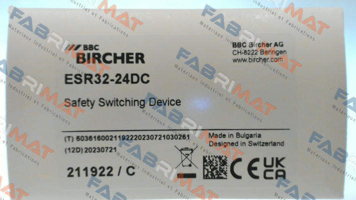 211922 / ESR32-24VDC Bircher