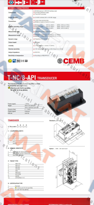 T-NC/8-API/9/1/1/2 Cemb